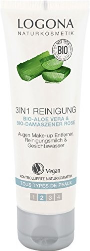 LOGONA Naturkosmetik logona: czyszczenie Remove & Cleanse  3in1 100 ML 02601