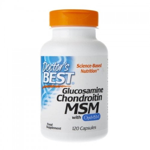 Glukozamina i Chondroityna i MSM 120 kapsułek Doctor's Best 1036542477