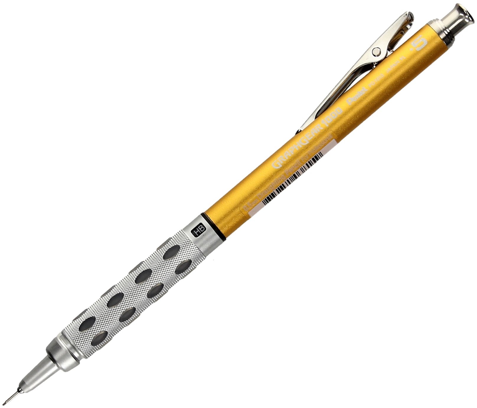 Pentel Ołówek automatyczny 0.5mm złoty Graphgear 1000