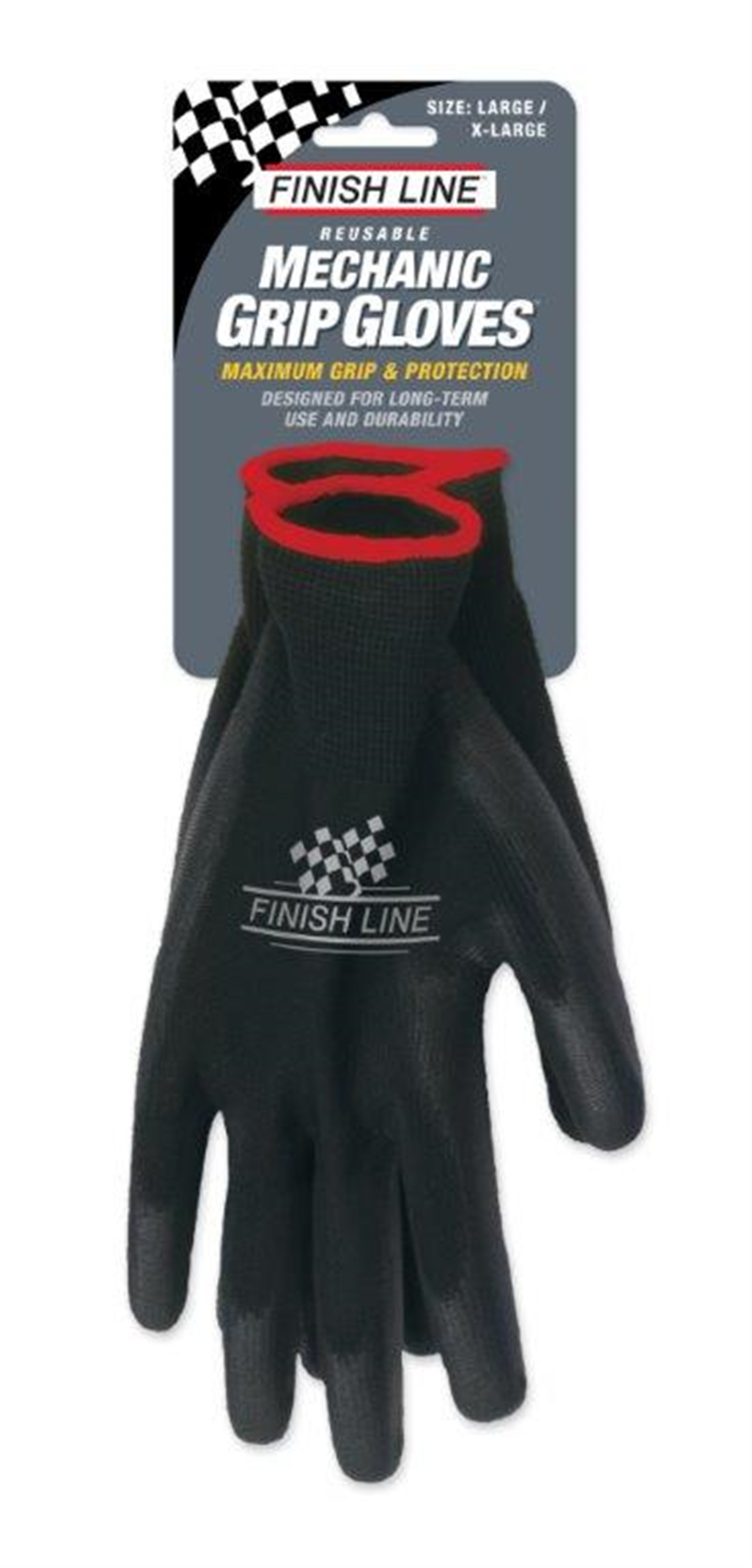 Rękawiczki długie FINISH LINE czarny / Rozmiar: L/XL
