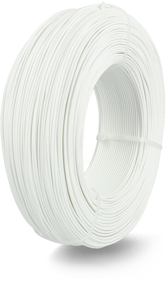 Zdjęcia - Filament do druku 3D Fiberlogy Filament  Refill Easy PLA 1,75mm 0,85kg - White 