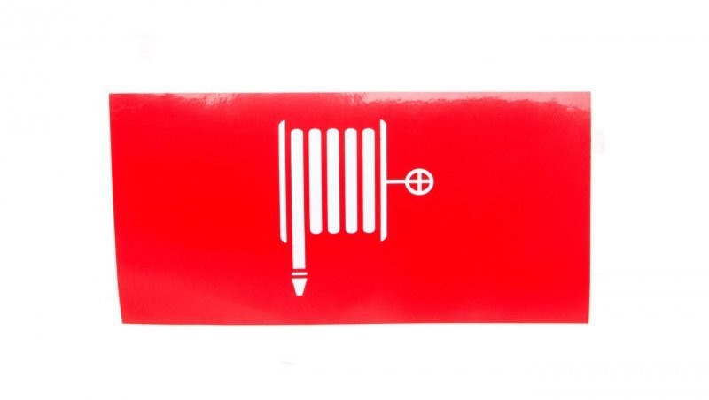 AWEX Piktogram 125x250 PS61 hydrant logo ISO7010) PS61