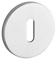 Tupai ROZETA OKRĄGŁA 4045 R 5S POD KLUCZ KOLOR CHROM SZCZOTKOWANY 4045 R 5S CHROM SZCZOTKA