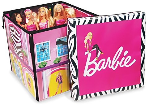 Mattel Barbie A1465XX - Zipbin domek marzeń pudełko do przechowywania z matą do zabawy