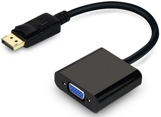 Adapter Konwerter DisplayPort Dp do Vga kabel