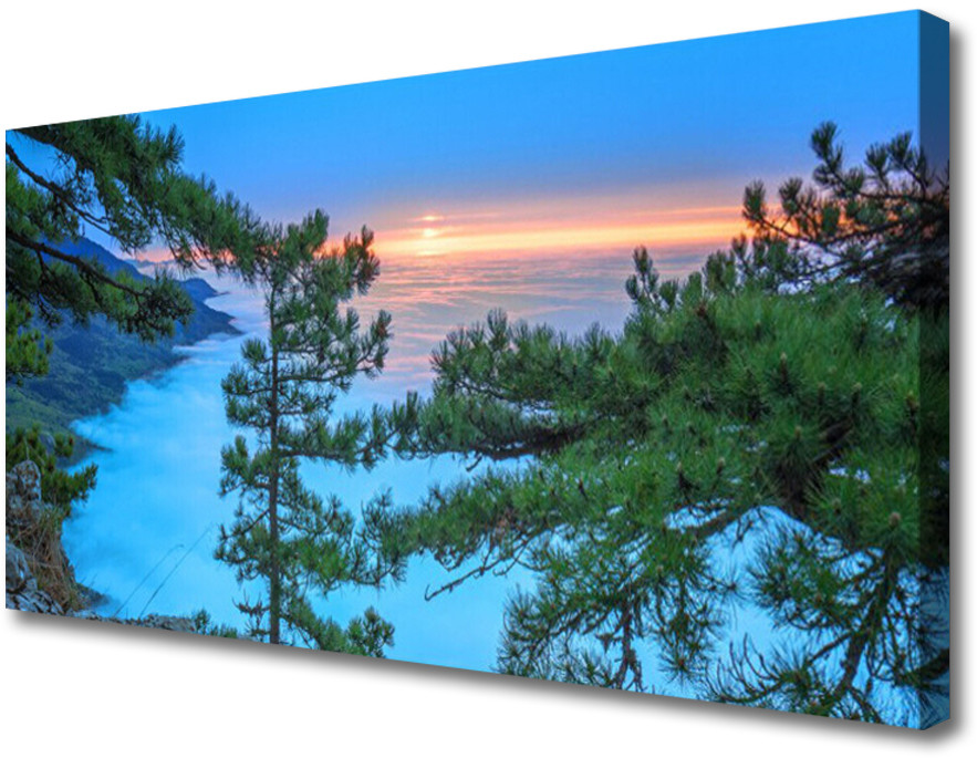 PL Tulup Obraz na Płótnie Drzewa Natura 140x70cm