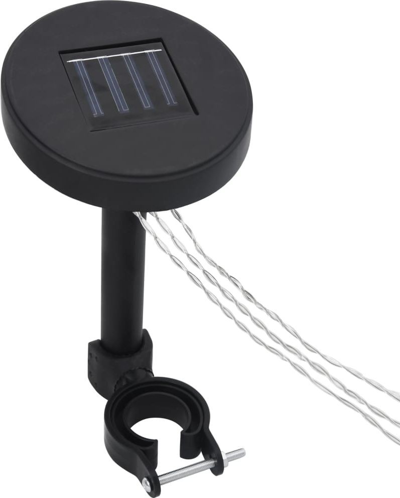 vidaXL Sznury lampek LED z panelem solarnym do altany 315536