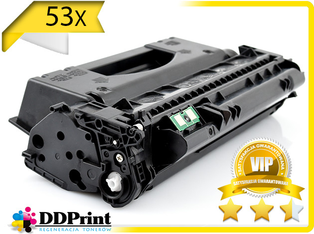 DD-Print Toner 53X - Q7553X do HP LaserJet P2015, M2727, - VIP 7k - Zamiennik 53xv