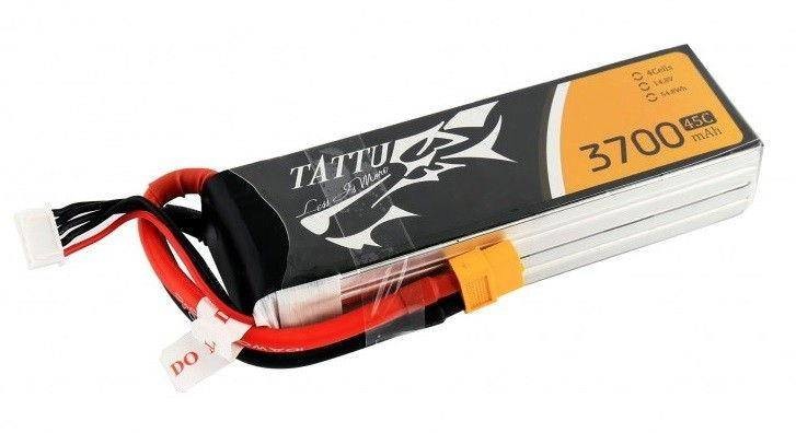 Gens Ace TATTU 3700mAh 14.8V 45C TATTU Gens Ace 70527-uniw