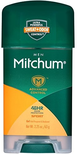 Mitchum Anti-perspirant & dezodorant Clear Gel, sport, 2.25 oz (63 G) (Pack of 6) by Mitchum PPAX1214630