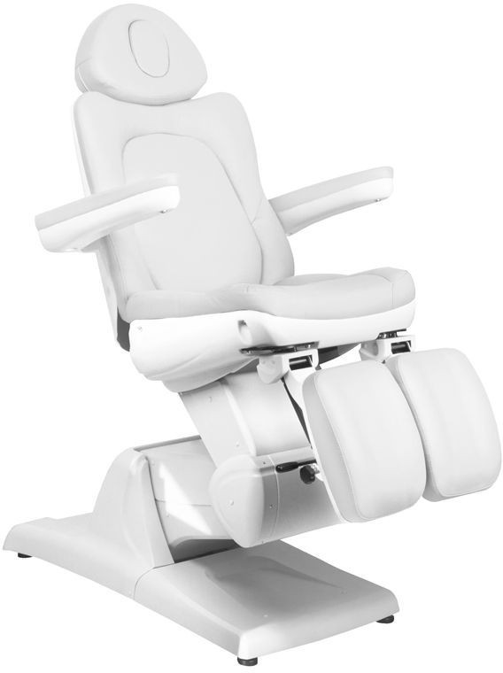 ACTIVESHOP FOTEL KOSMETYCZNY ELEKTR. AZZURRO 870S PEDI 3 SILN. BIAŁY AS_106670