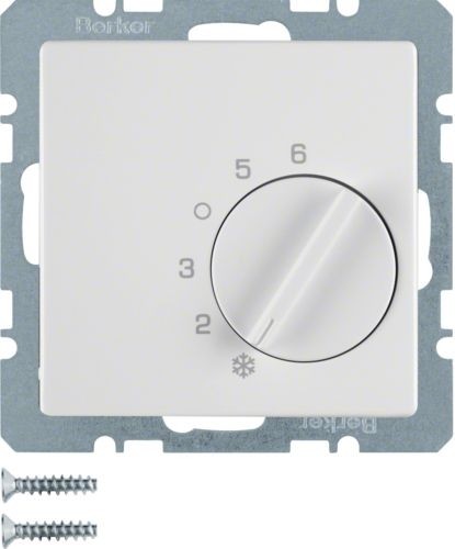 Berker Q1/Q3/Q7 biały regulator temperatury [20266089] B_20266089