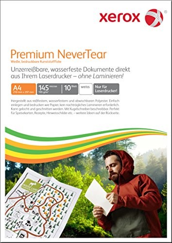 Xerox 003r98127 Premium Never Tear A4, 10 arkuszy papieru Biały 003R98127