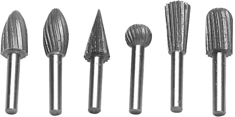 HARD HEAD Zestaw koncówek pilnikowych 6 czesci