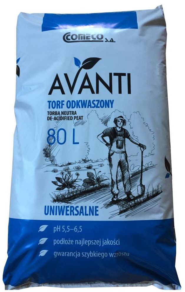 AVANTI Torf odkwaszony 80 l AVANTI