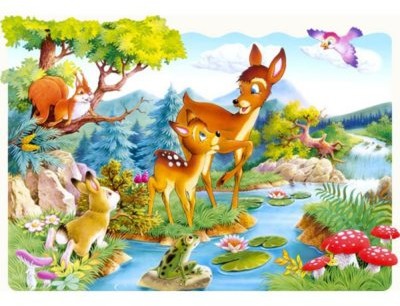 Castorland Puzzle 20 maxi - Bambi w.2012 CASTOR