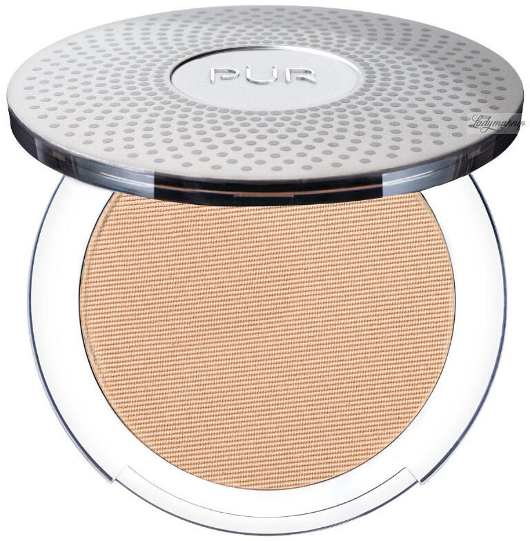 Pür PÜR - 4-in-1 Pressed Mineral Makeup Broad Spectrum - Prasowany podkład mineralny - SPF15 - 8 g - MN3 LINEN