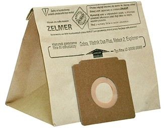 Zelmer Worki Meteor 2 ,400.0,400.5-5sztuk+2 filtry