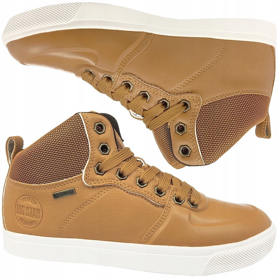 Wodoodporne buty Big Star camel EE274172 37