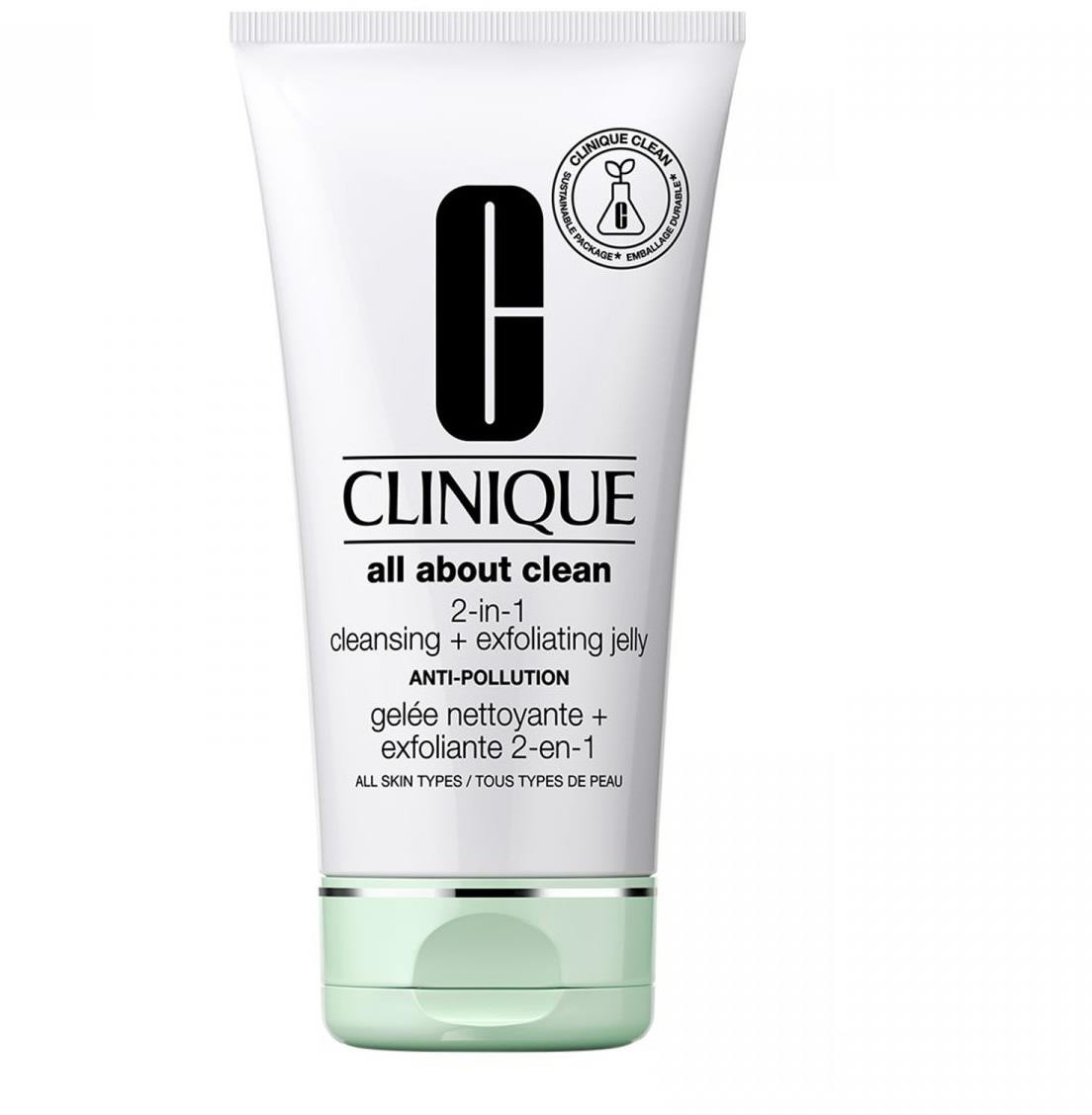 Clinique Clinique All About Clean 2-in-1 Cleansing + Exfoliating Jelly 2w1 150ml 106848-uniw
