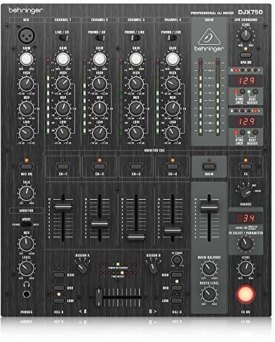 Behringer DJX750 Pro mikser 5-kanałowy DJ DJX750