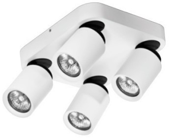 Azzardo Oprawa sufitowa TOMI 4 FH31314S1 WH -