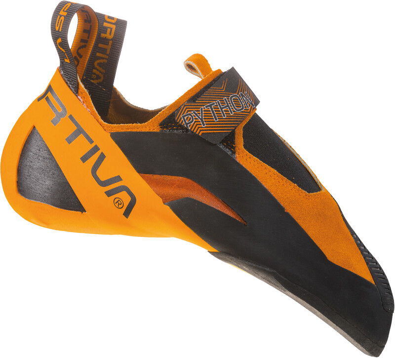 La Sportiva Python But wspinaczkowy Mężczyźni, orange EU 37,5 2021 Buty wspinaczkowe na rzepy 20V200200-37,5