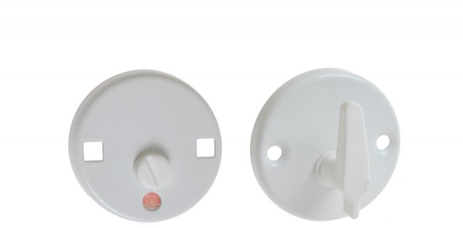 Wisberg Blokada WC biała