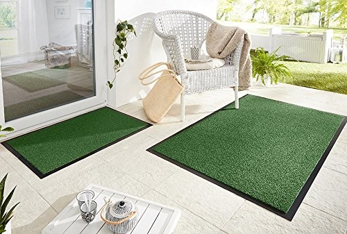 HANSE Home Mata wyłapująca brud wycieraczka Garden Brush Zielony 103291-60x90