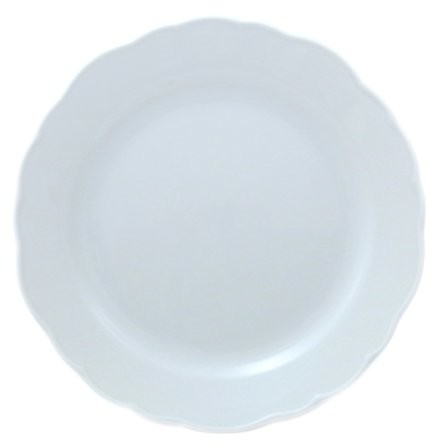 Hutschenreuther 02013  800001  10021 Maria Theresia talerz śniadaniowy 21 cm flaga z, biały 02013-800001-10021