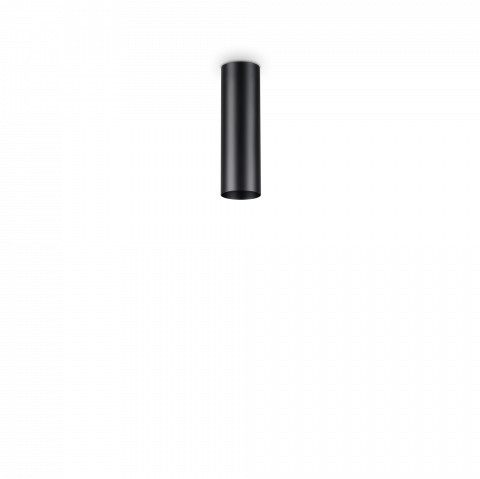 Ideal Lux Plafon Look 233062 nowoczesna oprawa w kolorze czarnym 233062