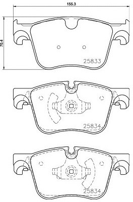 BREMBO P 61 127 P 61 127
