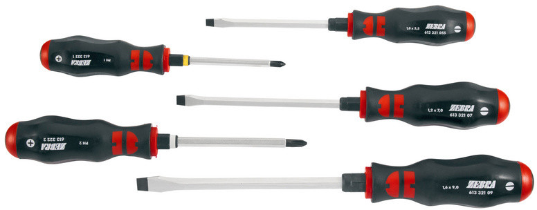 Wurth Zestaw wkrętaków do pobijania Zebra 5 sztuk