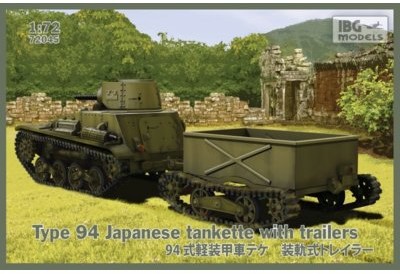 IBG Type 94 Japanese Tankette with trailers GXP-593218