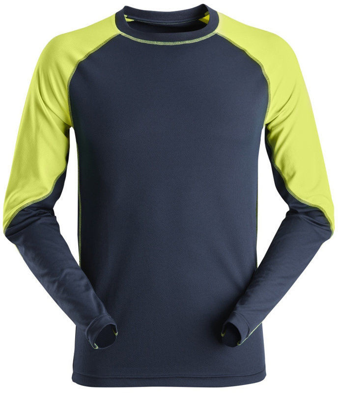 Snickers Workwear 2405 T-shirt neonowy długi rękaw 24059567