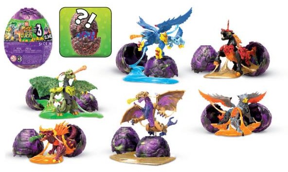 Mattel MG Breakout Beasts. Bestia w jajku, mix