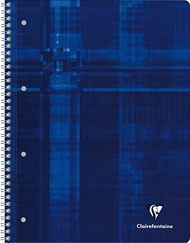 Clairefontaine collegb Lock/8258 °C DIN A4 niebieska kratka 90 G/M KW. 8258C