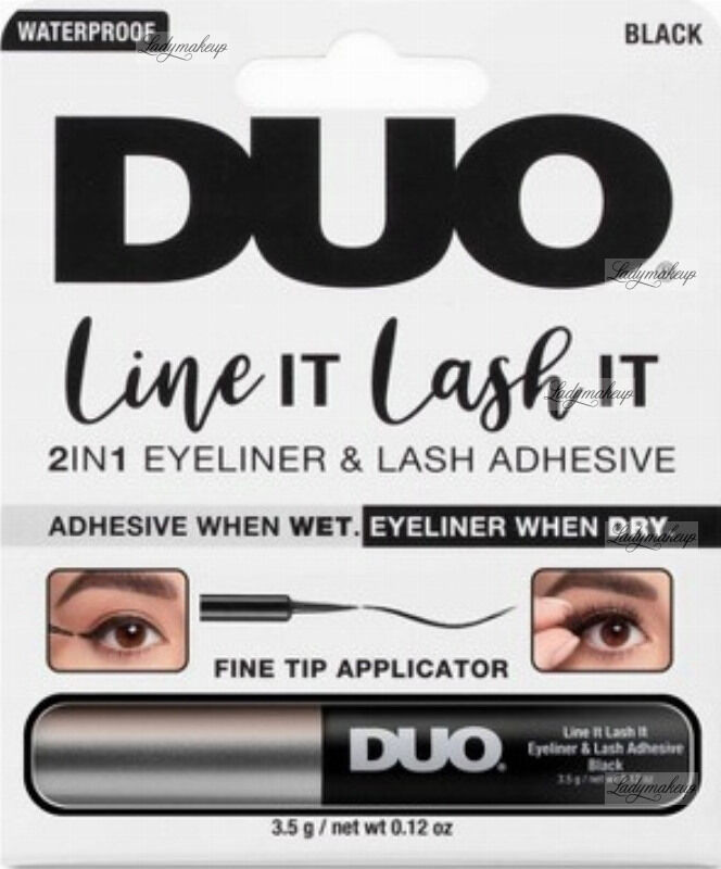 DUO Line It Lash It - 2in1 Eyeliner & Lash Adhesive - Klej do rzęs i eyeliner - Wodoodporny - 3,5 g