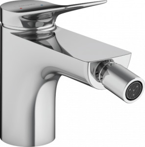 Hansgrohe 75200000 Vivenis Jednouchwytowa bateria bidetowa z kompletem odpływowym chrom