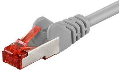 Goobay Kabel krosowy patchcord S/FTP PiMF kat 6 LSZH szary 10m 50891 50891