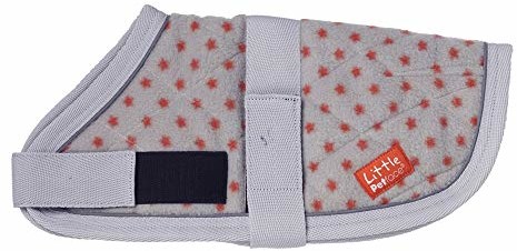 Petface Płaszcz dla małego psa Petface, 25 cm, czerwone gwiazdy 14012