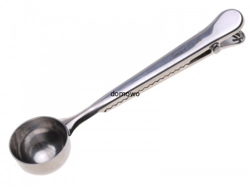 MIARKA ŁYŻECZKA Z KLAMERKĄ DO KAWY, HERBATY