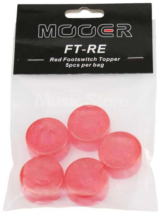 Mooer Candy, red, 5 pcs.