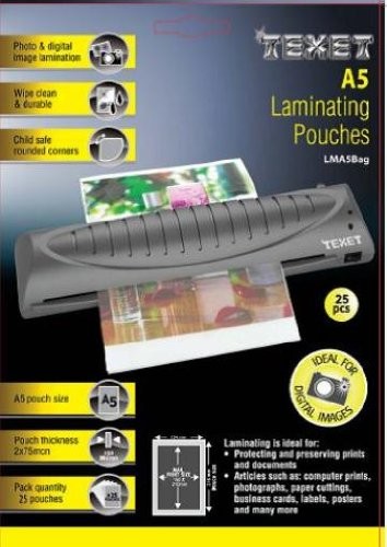 Texet TEXET laminowania walizki A5 78223