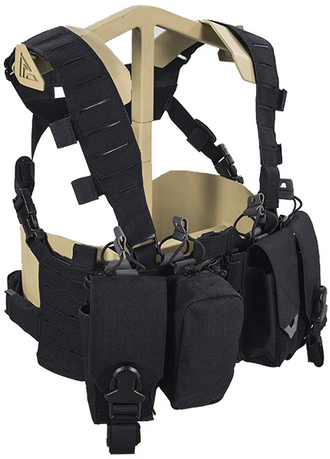Direct Action Kamizelka taktyczna Hurricane Hybrid Chest Rig Black (CR-HRCN-CD5-BLK) H
