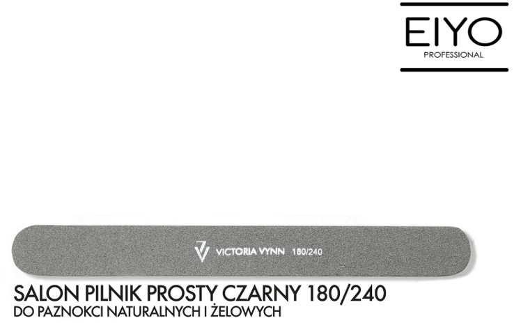 Victoria Vynn SALON PILNIK PROSTY CZARNY 180/240 - VICTORIA VYNN 330623