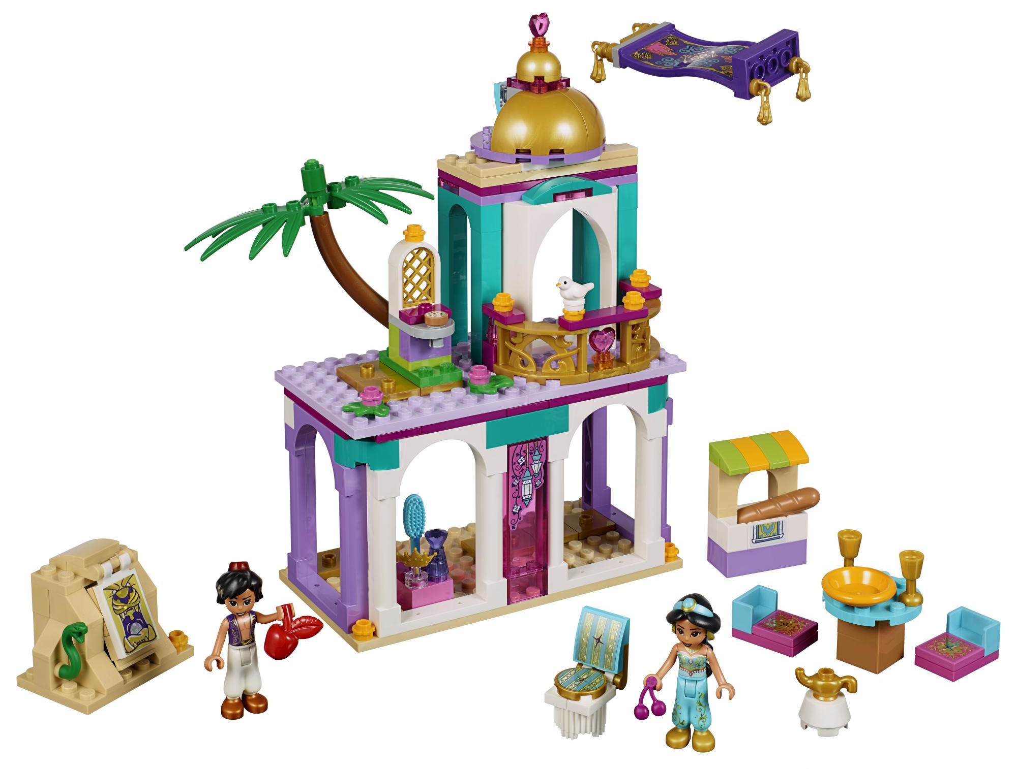 LEGO Disney Princess Pałacowe przygody Aladyna i Dżasminy 41161