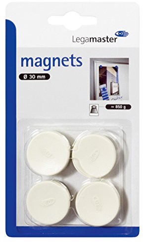 Legamaster 7  181001 magnes przytrzymujący, biały 8713797036795