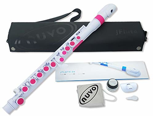 Nuvo jFlute 2.0 w kolorze białym i różowym N220JFPK