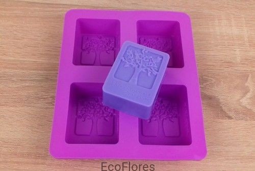 Mark Forma, foremka silikonowa Floral Soap 4 sztuki na formie S001CX0107